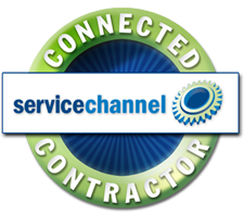 ServiceChannel connected contractor badge